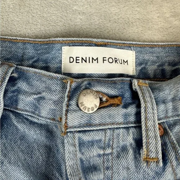 Aritzia Denim Forum Blue Jean Shorts - Picture 5 of 15